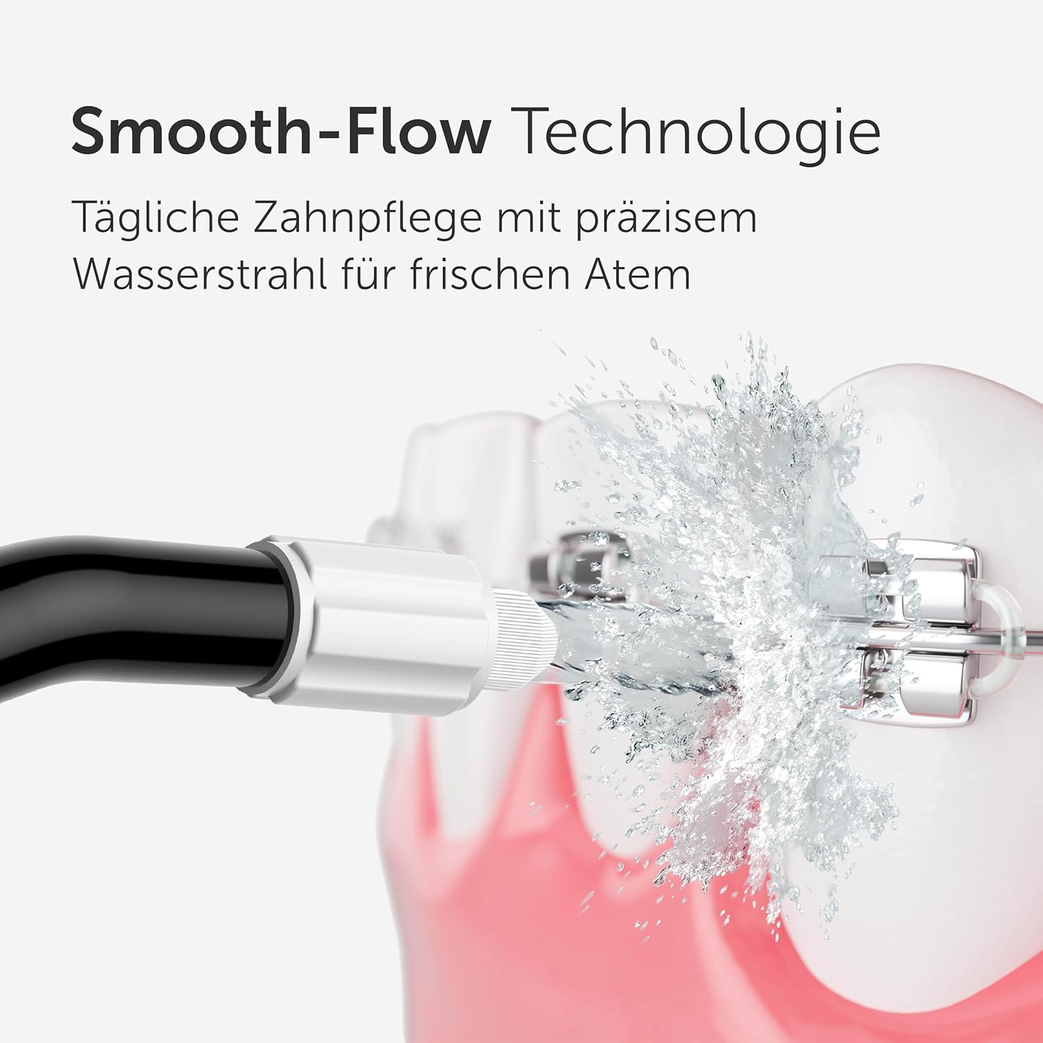 Thumbnail 2 de WonderSmile Orthodontic Düse – Ersatzdüsen für die Munddusche Waterflow (Black, 4er-Pack)