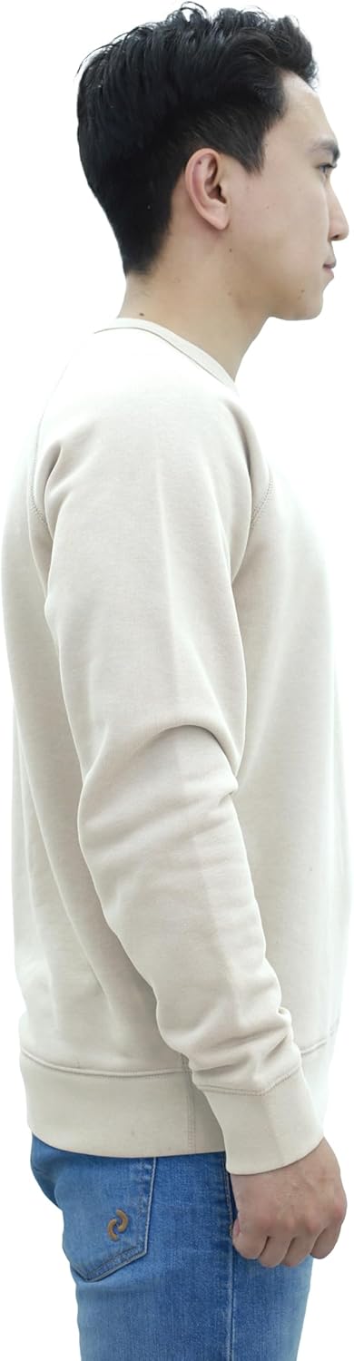 Thumbnail 3 de SoftSpun Sweatshirt for Men UK: 66/34 Cotton-Polyester Raglan Crew Neck Jumper