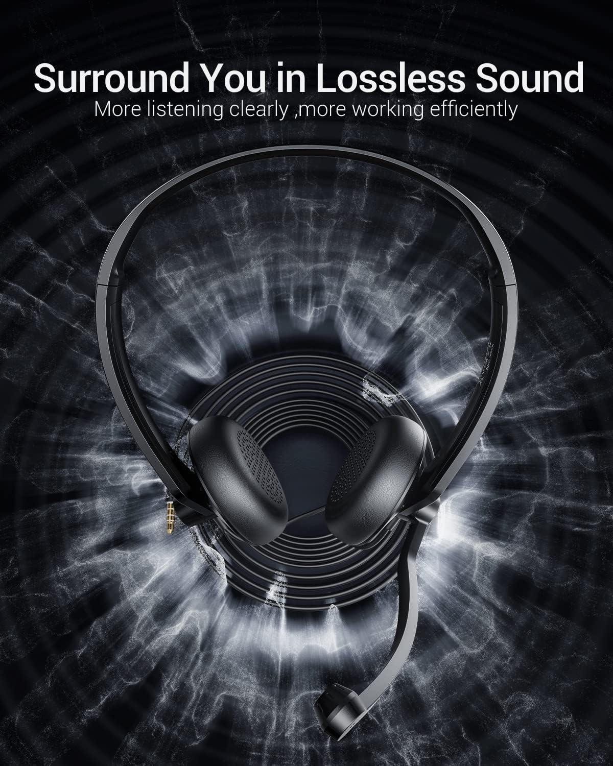 Thumbnail 3 de FEABASK USB Headset with Mic
