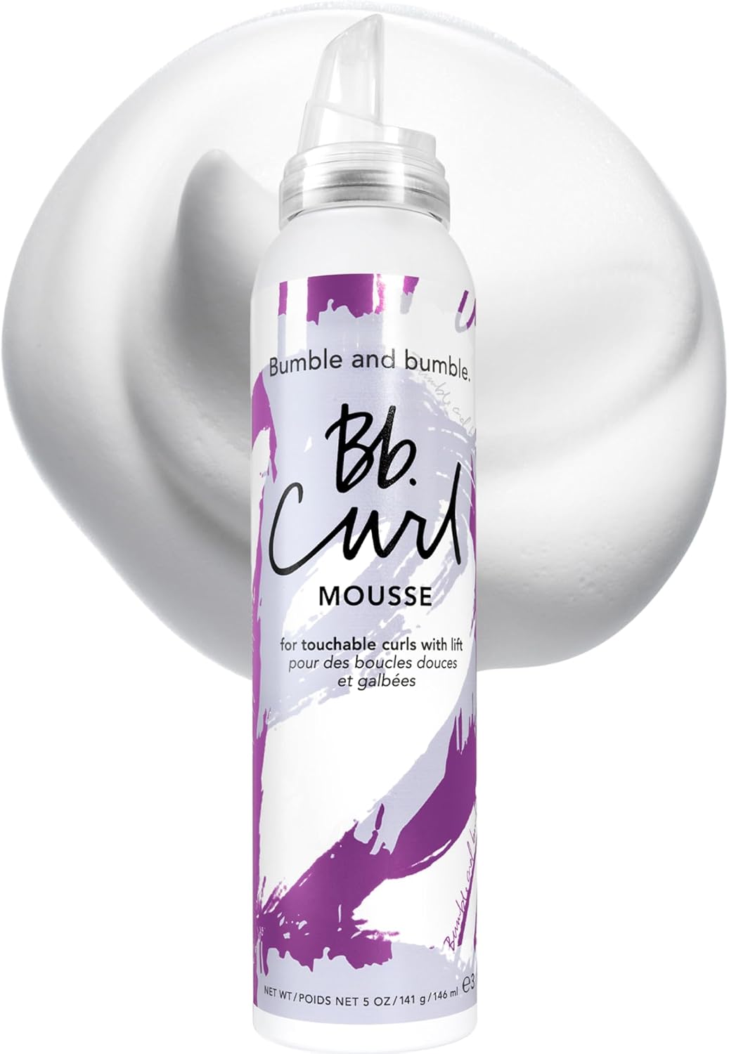 Detalle de Bumble and bumble. Curl Hair Mousse – Anti Frizz for Touchable Curls