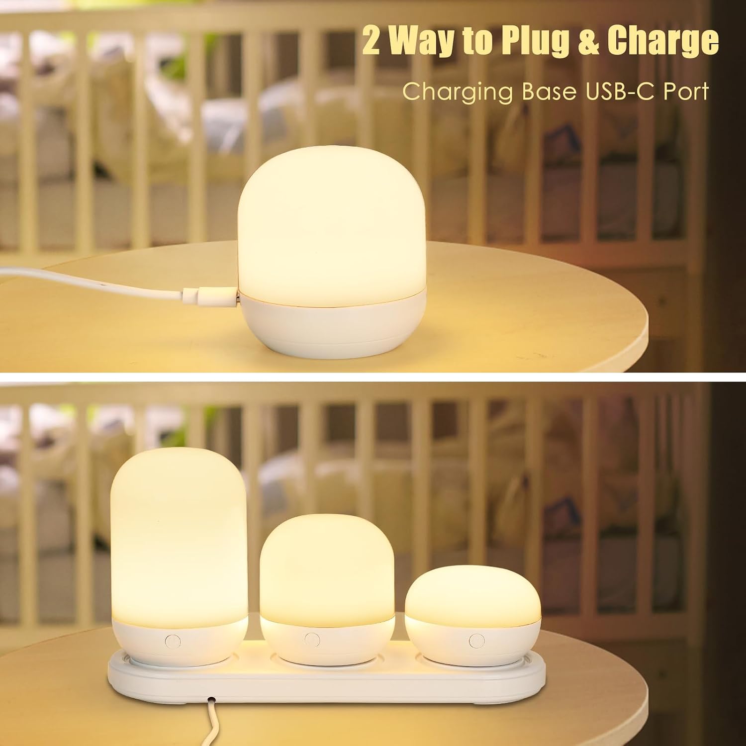 Detalle de Benaep LED Night Light with 17 Colours