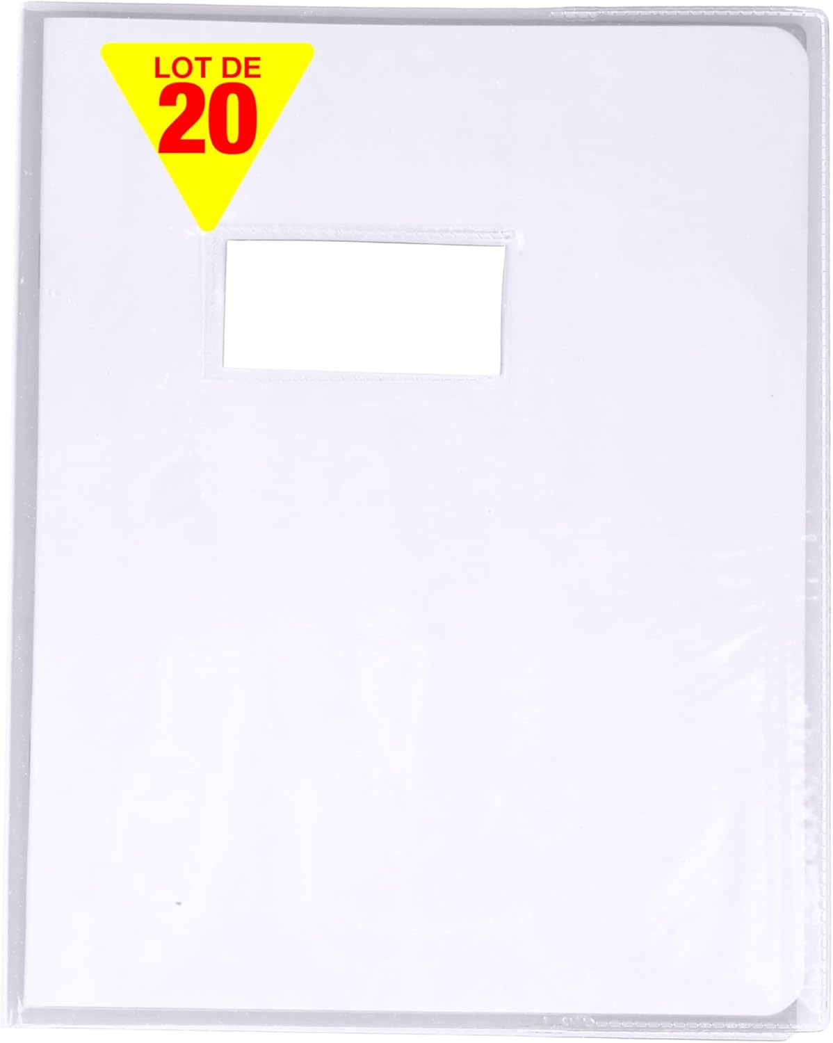 Thumbnail 5 de Calligraphe 73401Cpack – Lot de 10 Protège-Cahiers Cristal incolores 24x32 cm, 12/100 et porte-étiquette