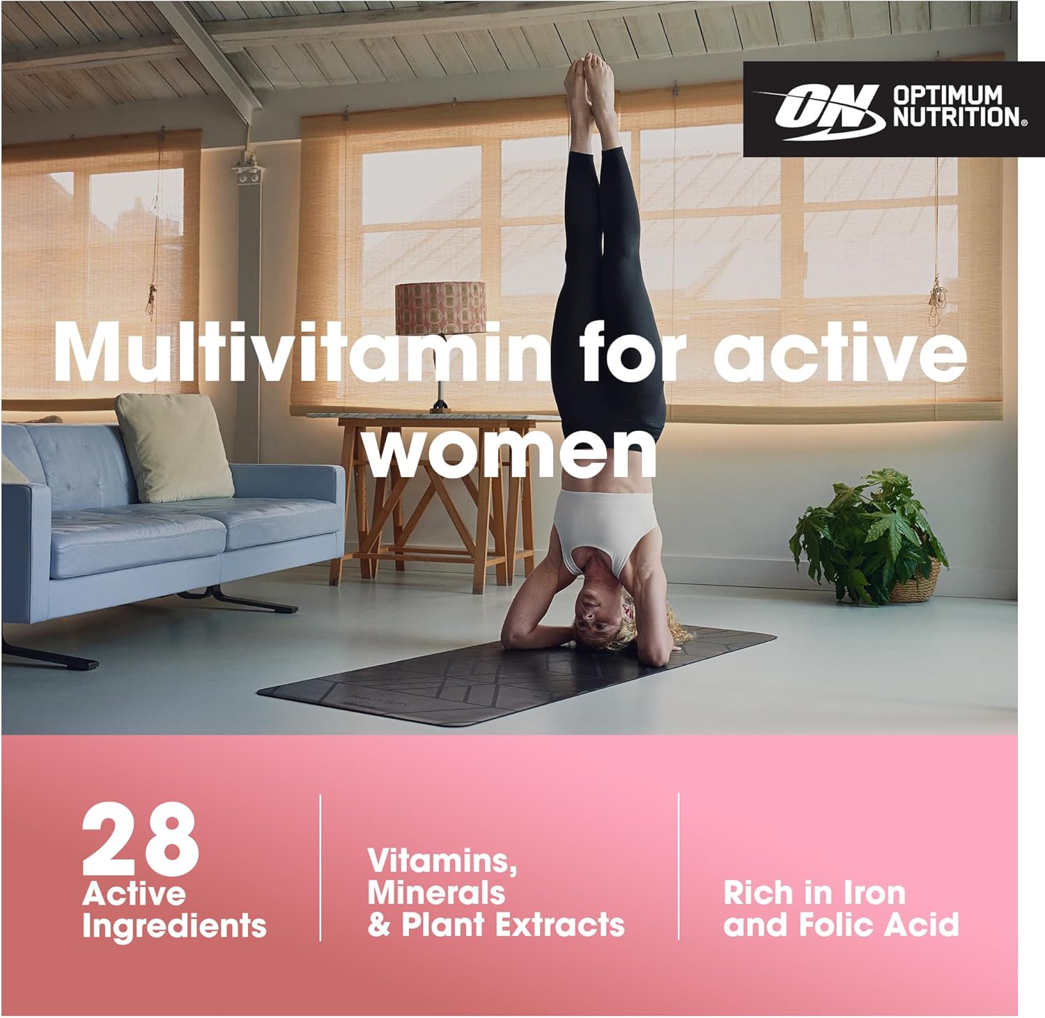 Thumbnail 2 de Optimum Nutrition Opti-Women Multivitamines, 120 gélules — cure de 2 mois