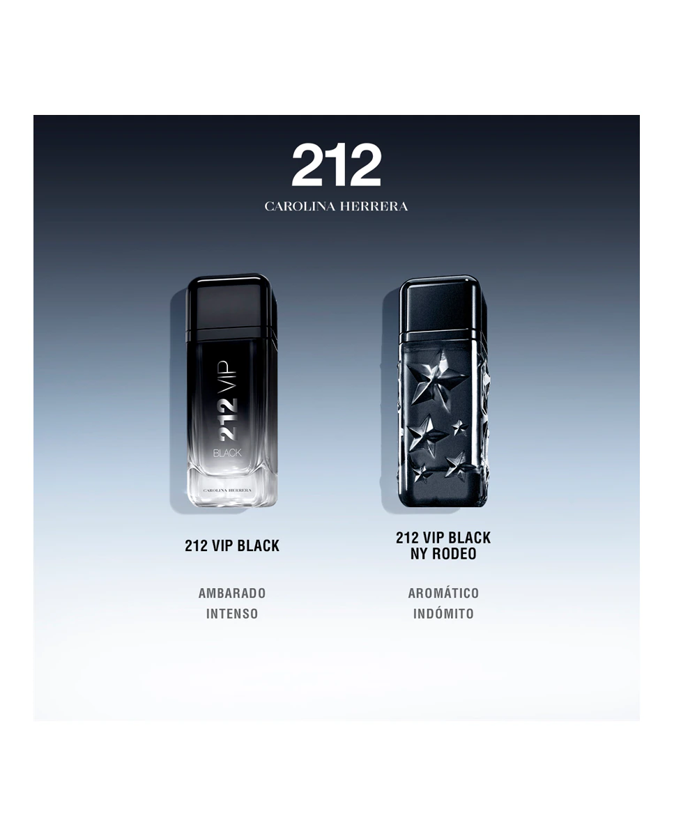 Thumbnail 3 de Carolina Herrera 212 Vip Black perfume 100 ml