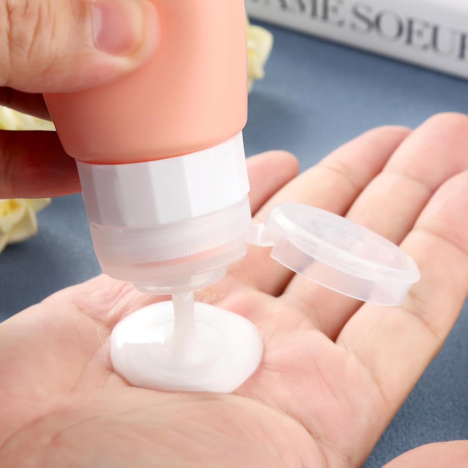 Thumbnail 3 de Gemice TSA-Approved Leak-Proof Travel Bottles (Refillable, BPA-Free, Travel Size Tubs)