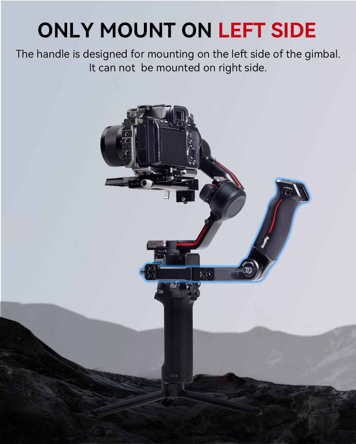 Thumbnail 2 de SMALLRIG 3028D impugnatura regolabile per DJI RS 4 mini/RS 4/RS 4 Pro e RS 3/RSC 2 (carico 8 kg)