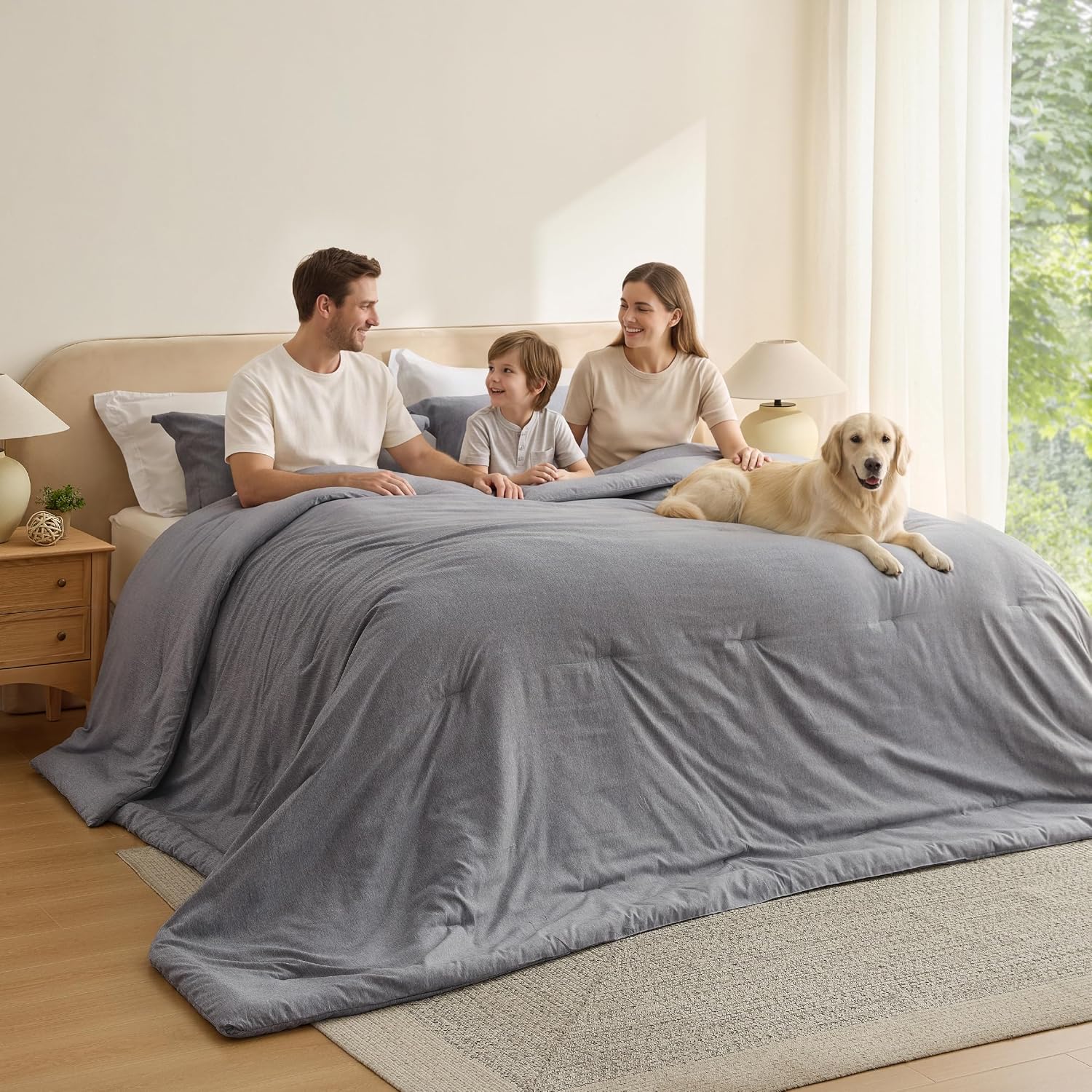 Detalle de Bedsure Comforter Set, Super King