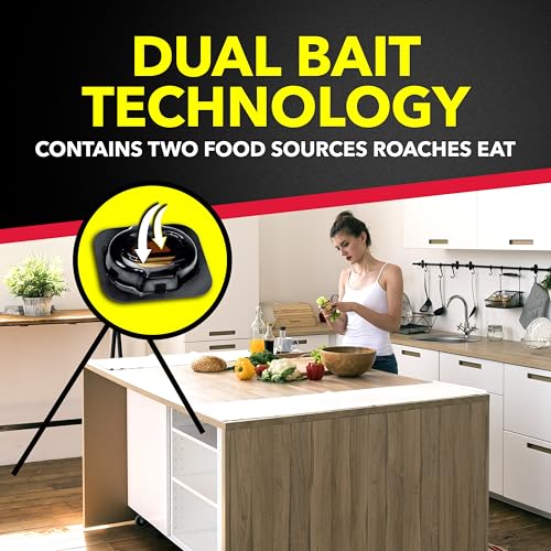 Detalle de Raid Roach Killer Baits, Plus Egg Stoppers, 12 Count