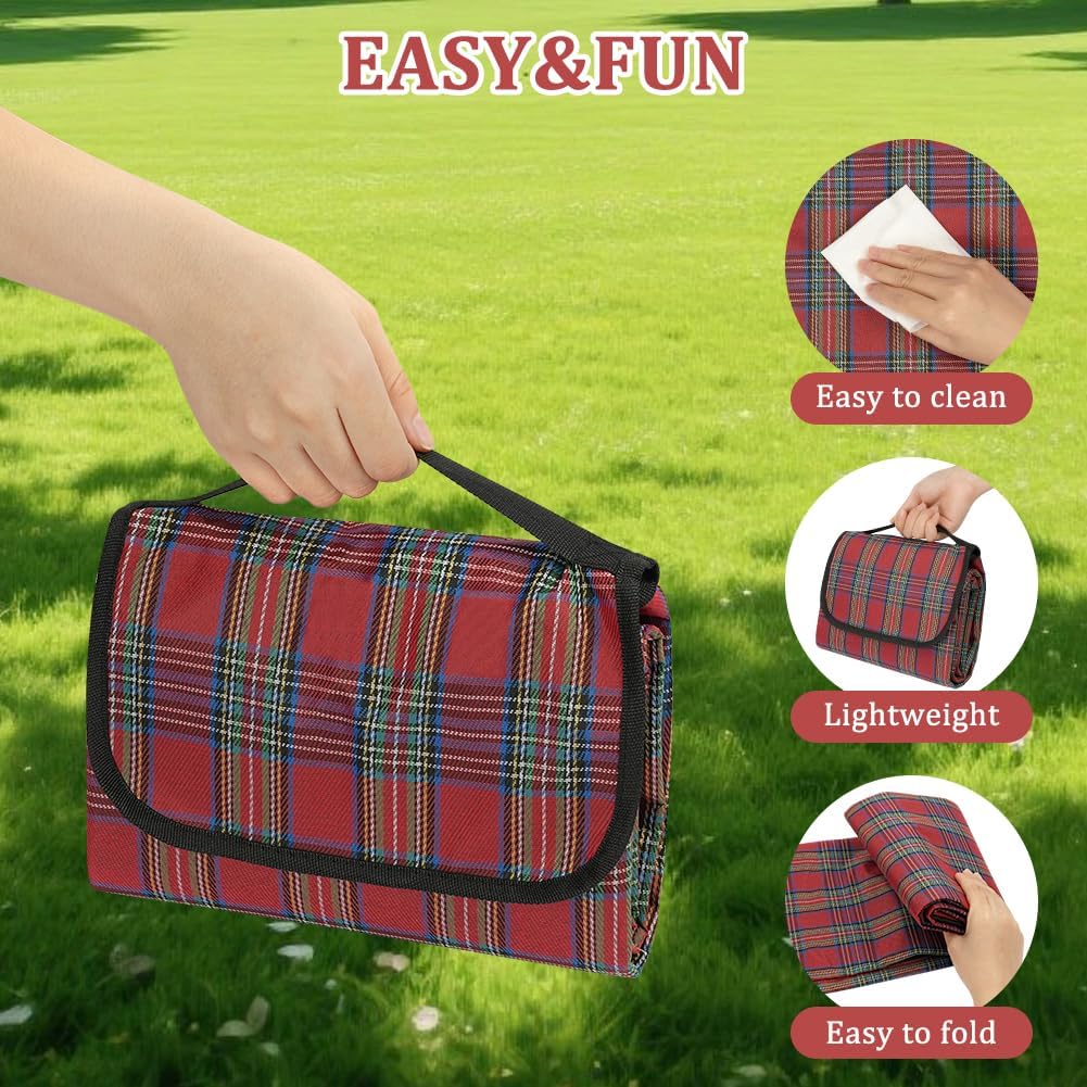 Thumbnail 2 de Alaoo Manta Impermeable 200 x 200 cm para picnic
