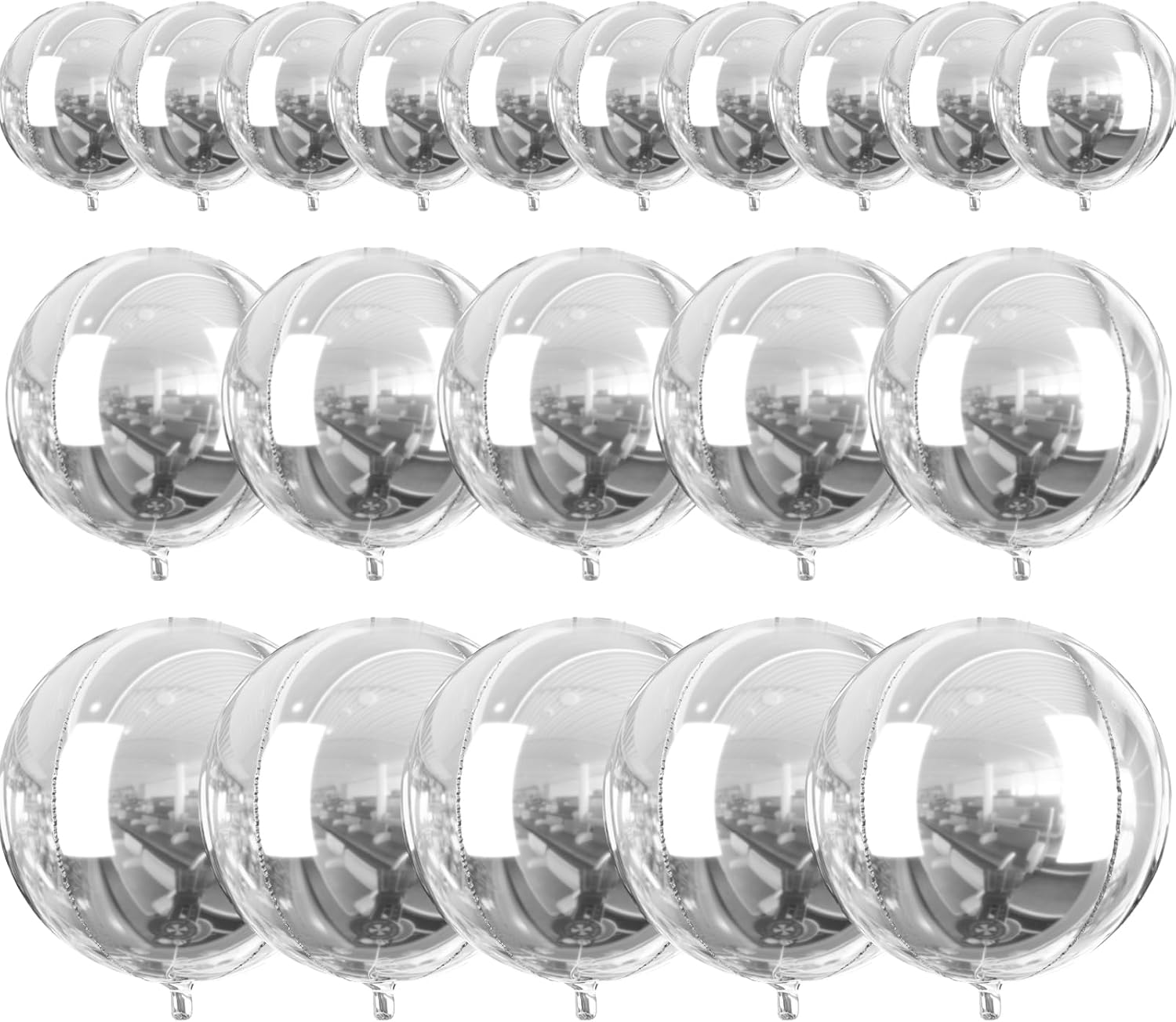 Detalle de PartyWoo Metallic Foil Balloons 20pcs ๐