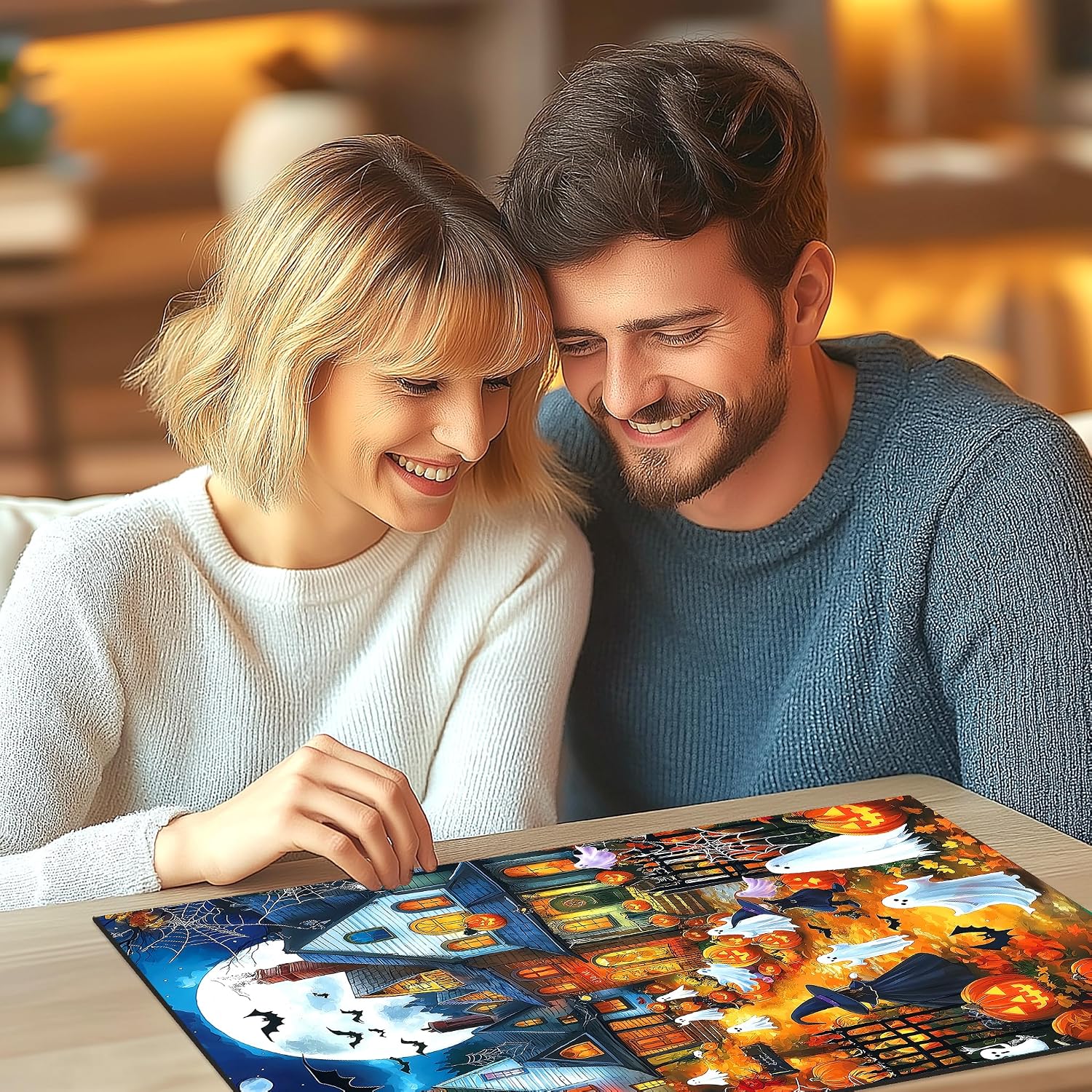 Thumbnail 6 de Blueforest Halloween Jigsaw Puzzle, 1,000 Pieces