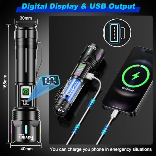 Thumbnail 6 de Fsiviim 1000000 Lumen Rechargeable Torch: A pragmatic look at this super bright, versatile light