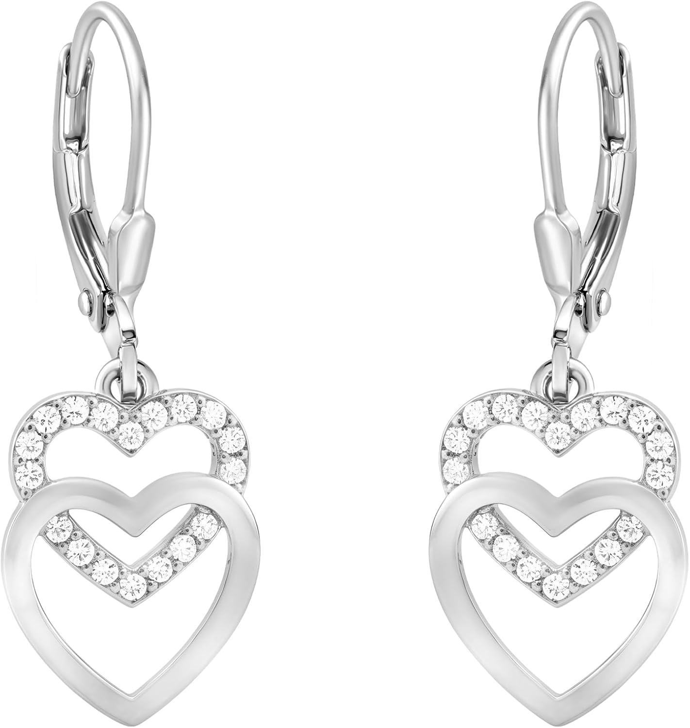 Detalle de Sofia Milani Orecchini Argento 925 Cuore Zirconia