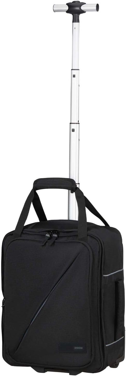 Detalle de American Tourister Take2Cabin: bolsa de cabina híbrida con ruedas y mochila para viajar ligero