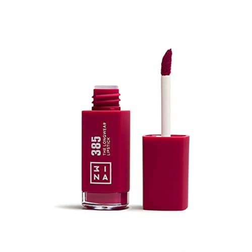 Detalle de 3INA The Longwear Lipstick 385 – Rouge à lèvres Bourgogne