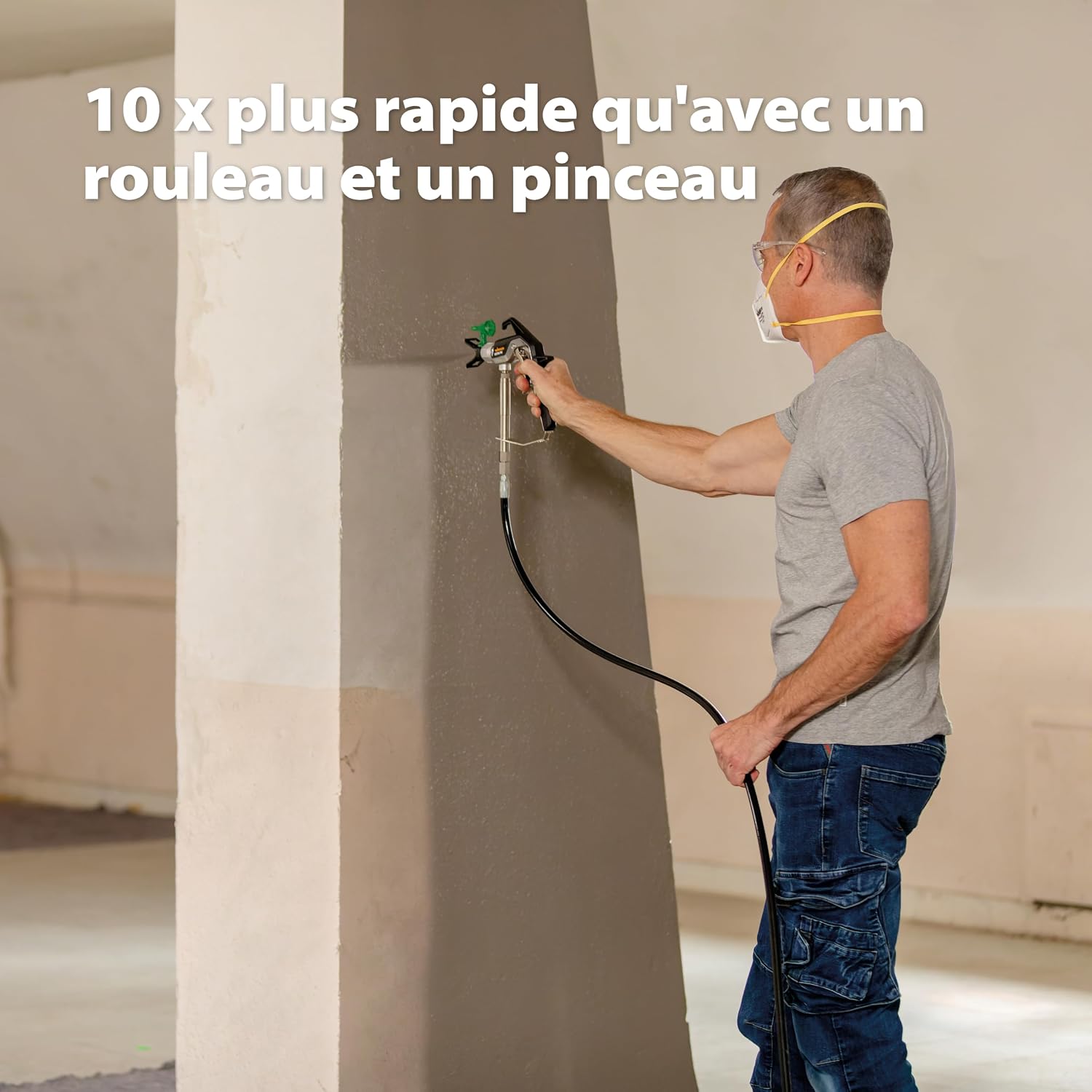 Detalle de WAGNER Airless Control Pro 350 M : système de pulvérisation pour murs, bois et finitions