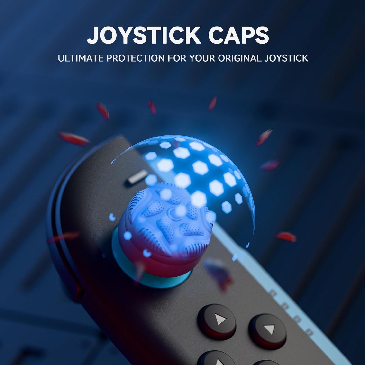 Thumbnail 2 de playvital Thumbs Cushion Caps for Switch 2 4-Pack