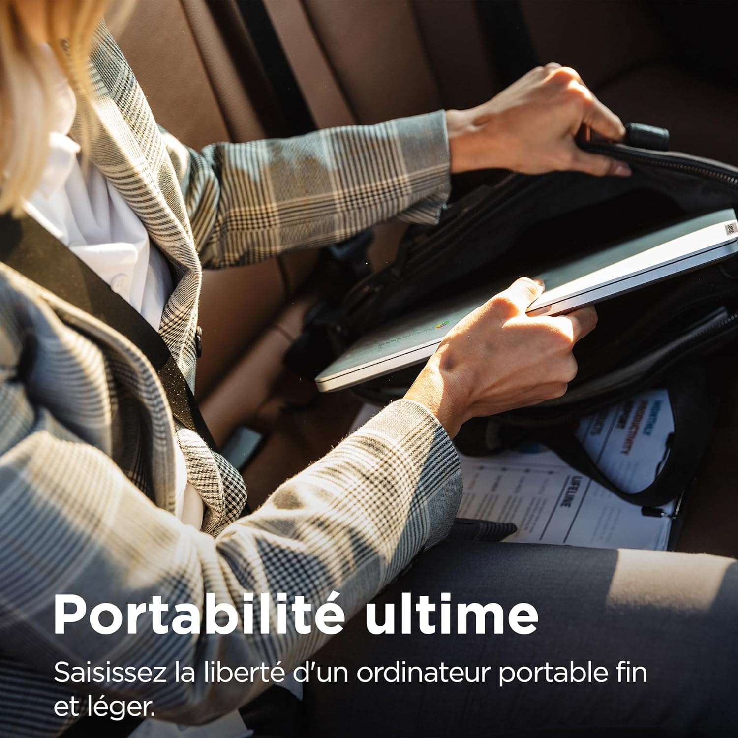 Detalle 1 de Lenovo IdeaPad Slim 3 Chromebook 14 pouces