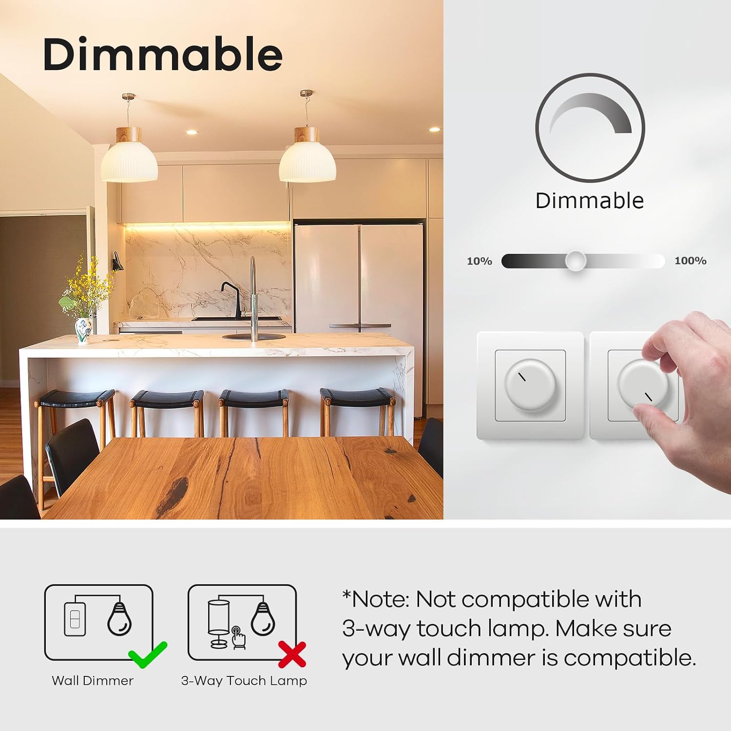 Detalle 2 de Linkind E14 LED Bulb Dimmable