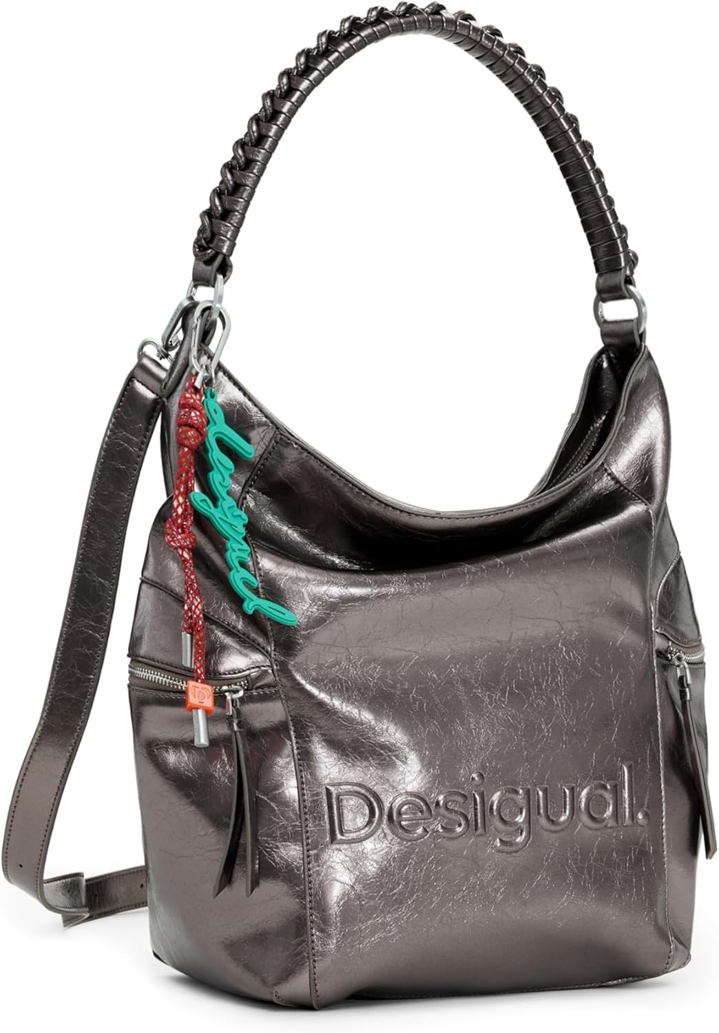 Detalle de Desigual Arica Half Logo sac à dos loisirs bronze
