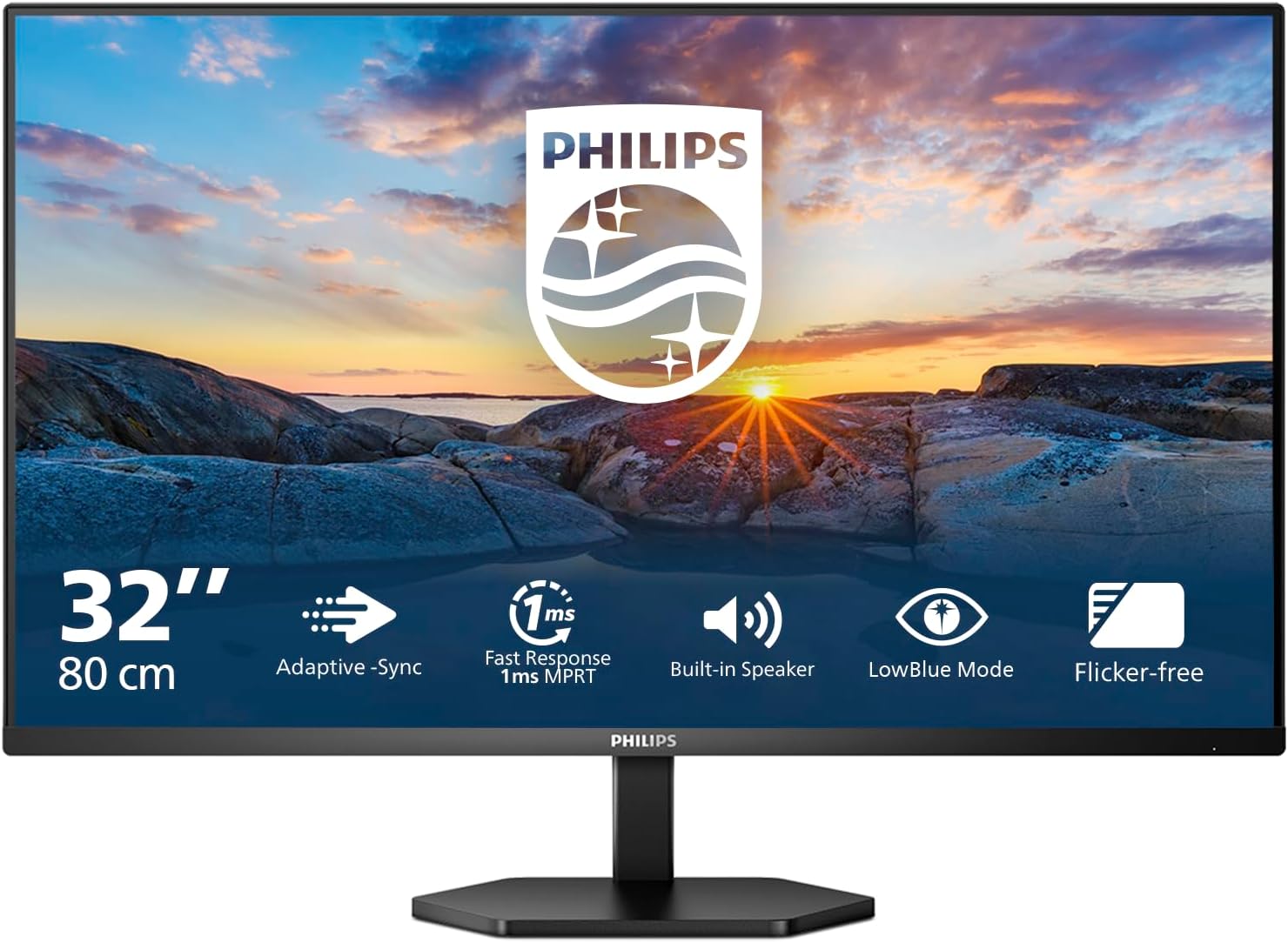 Thumbnail 6 de Philips 32E1N1800LA — 32-inch Ultra HD Monitor with HDR10 and Built-in Speakers