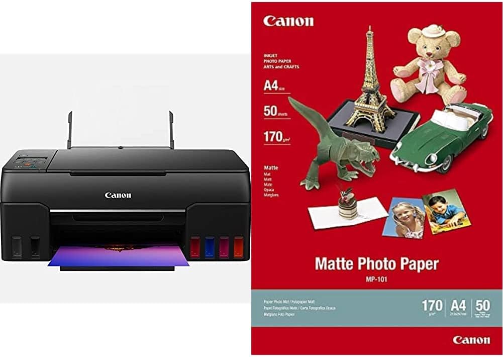 Thumbnail 1 de Canon PIXMA G650: stampante fotografica wireless 3 in 1 a sei colori ricaricabili