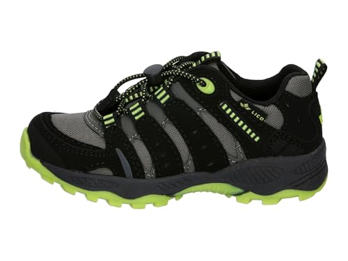 Detalle de Lico Fremont Trekking- & Wanderhalbschuhe Unisex, Grau/Schwarz/Lemon – Größe 37 EU