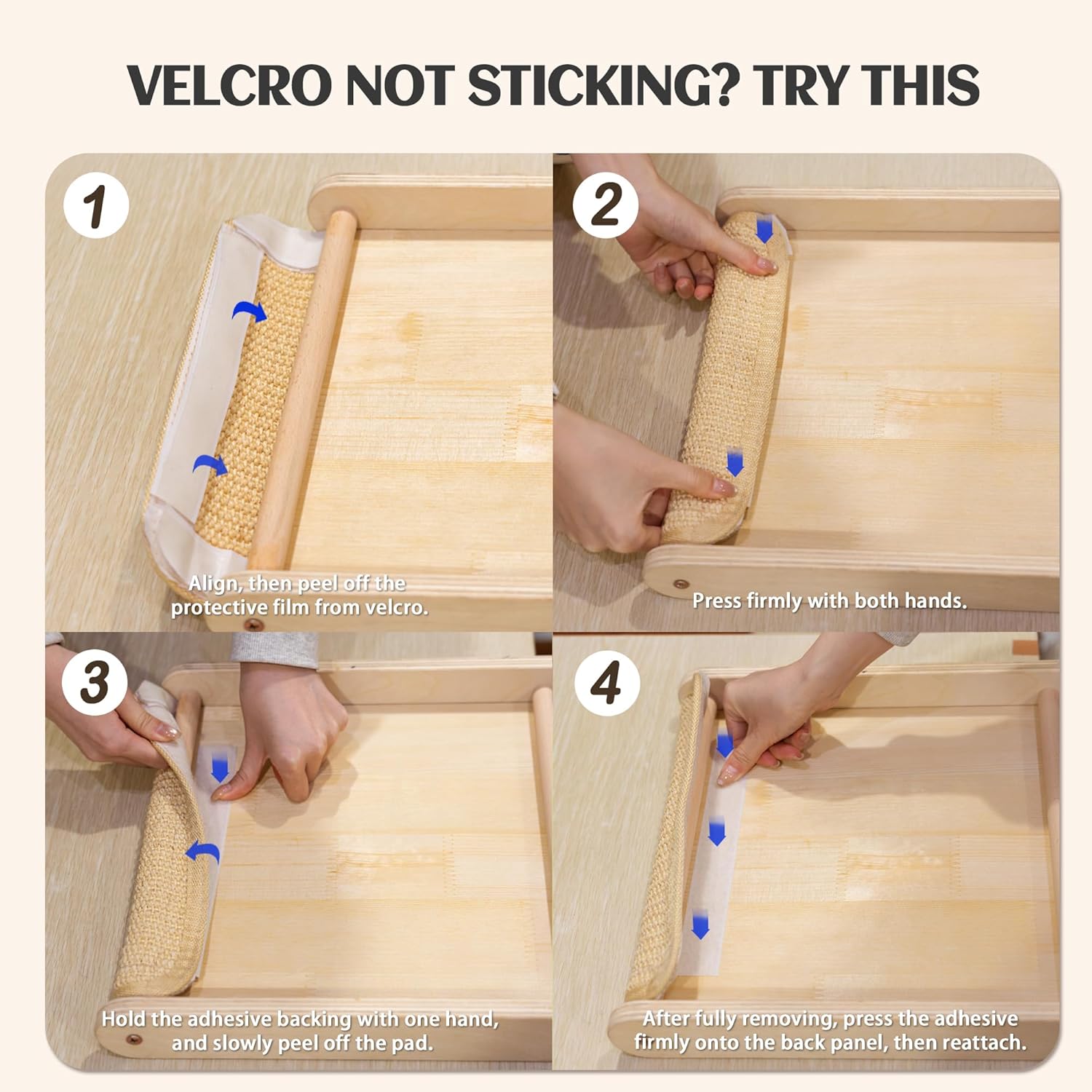 Thumbnail 6 de PETKARAY 105° Sisal Cat Scratcher — 57cm High, L-Shaped Post for Indoor Cats, Floor Mounted with Catnip