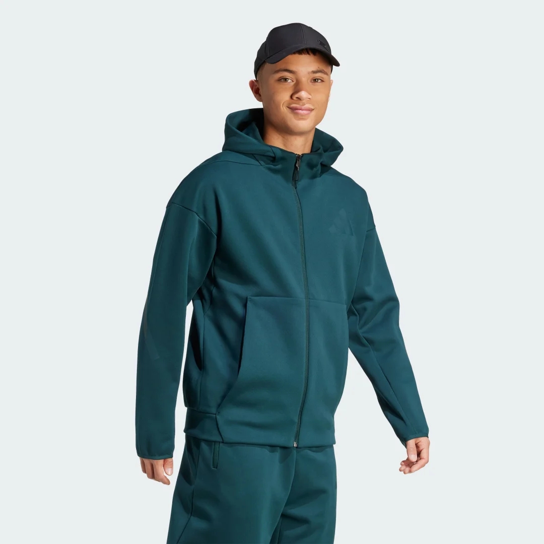 Thumbnail 2 de Adidas Z.N.E. New Chaqueta con capucha Verde