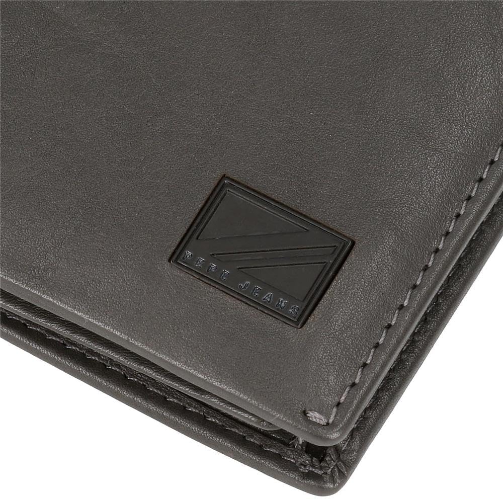 Detalle 2 de Pepe Jeans Marshal portamonete pelle 11x7x1,5 cm