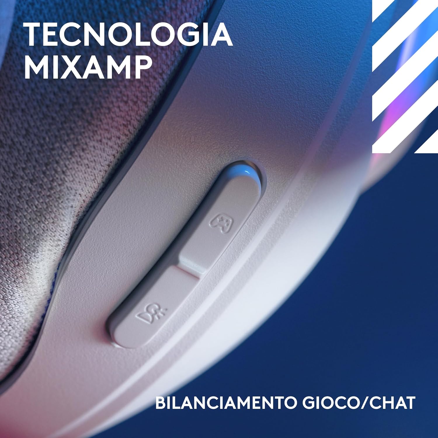 Thumbnail 6 de Logitech G Astro A20 X Wireless con microfono boom, LIGHTSPEED e PLAYSYNC Audio per PS5, Xbox, Switch e PC (bianco)