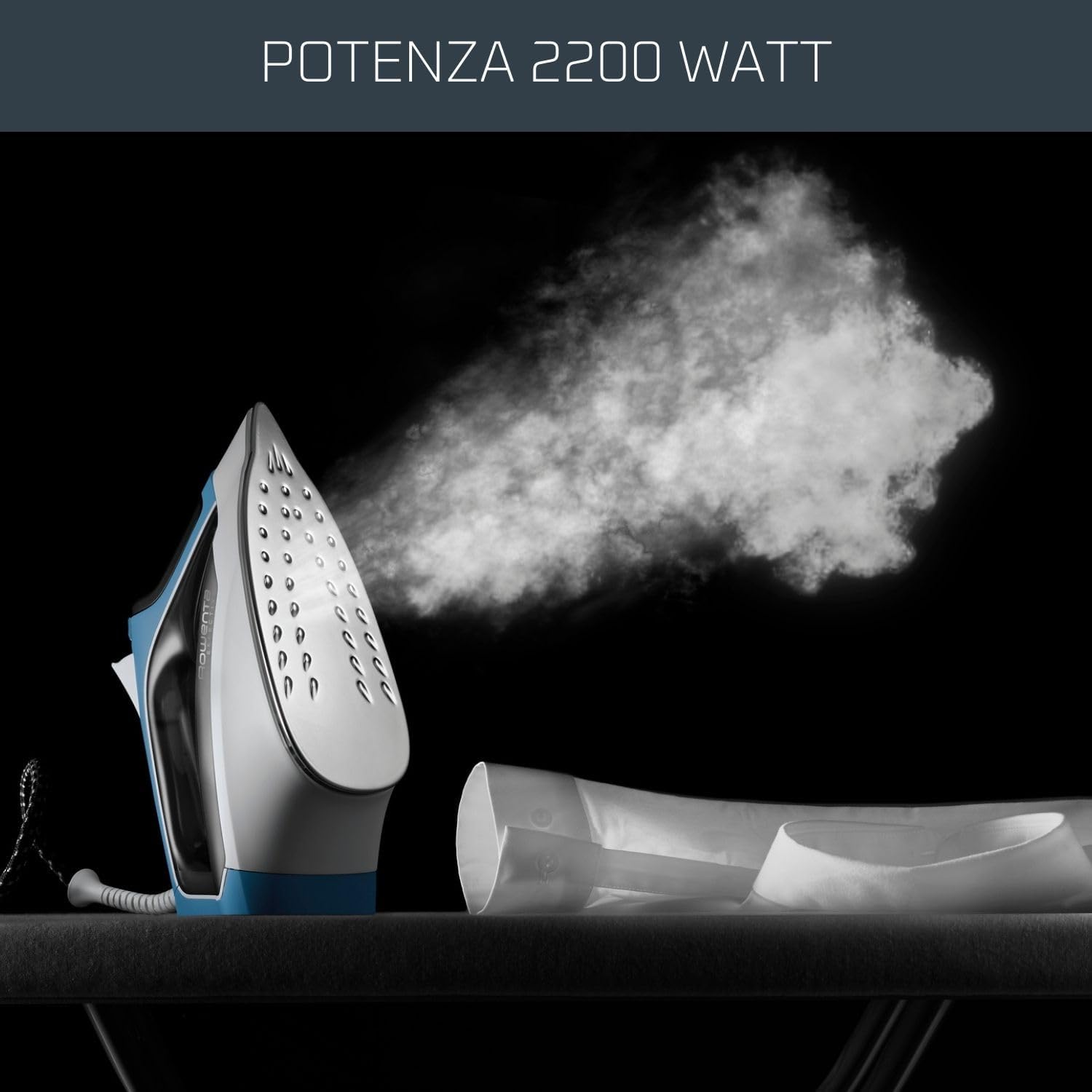 Detalle de Rowenta DX1531 Effective 2 Ferro da Stiro a Vapore: potenza 2200 W e anticalcare integrato