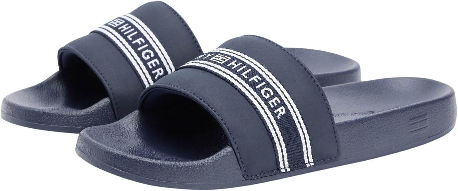 Detalle de Tommy Hilfiger Women's Th Webbing Pool Slide