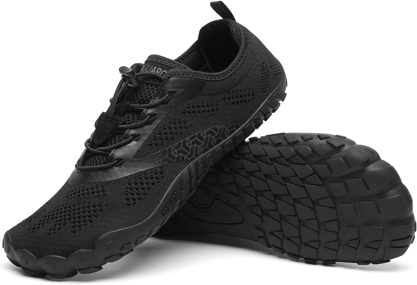 Detalle de SAGUARO Scarpe Barefoot minimaliste da trail running con punta larga e suola zero drop (Gr. 36-48)