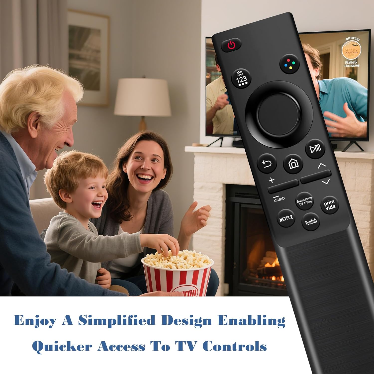 Thumbnail 6 de [2 Pack] Universal Replacement Remote for Samsung TV — No Setup Required