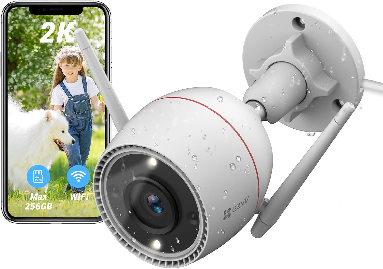 Detalle de EZVIZ C3TN Telecamera WiFi 3MP