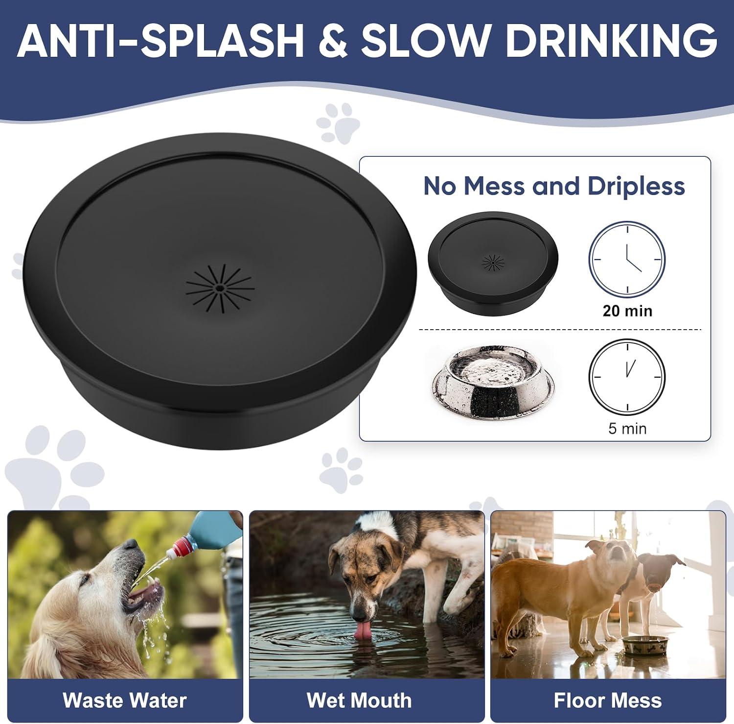Thumbnail 5 de Aystkniet Raised Dog Bowl 5-Height Stand