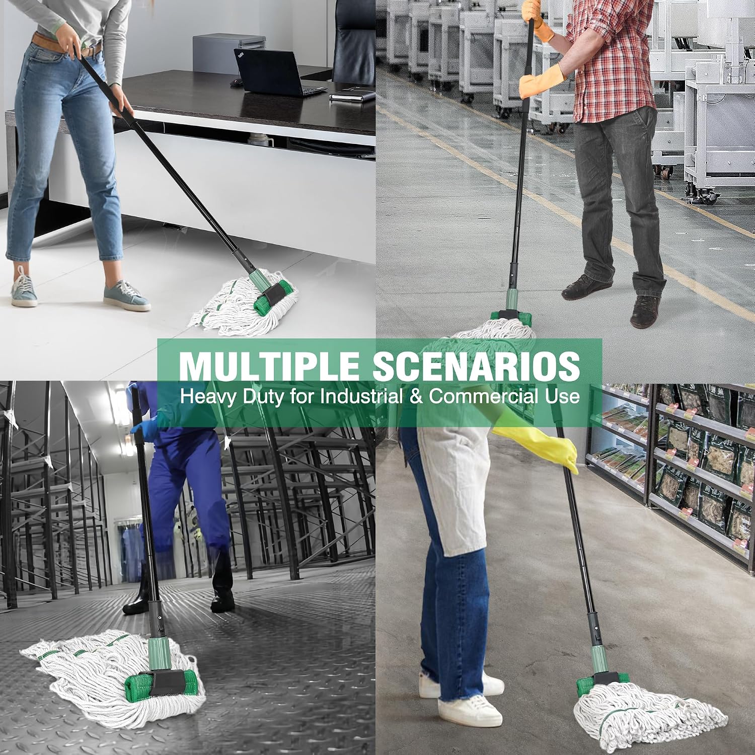Thumbnail 3 de DALIPER 58in Heavy Duty Wet Mop
