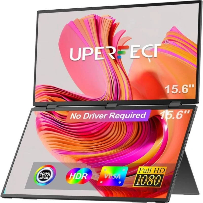 Detalle de UPERFECT Plegable Triple Pantalla sRGB 100%