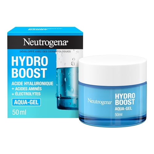 Detalle de Neutrogena Aqua-Gel Hydro Boost — Gel hydratant 24h, tous types de peaux, pot de 50 ml