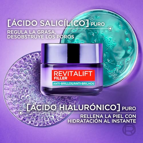 Detalle 2 de L'Oréal Paris Revitalift Filler Gel-Crema 50 ml