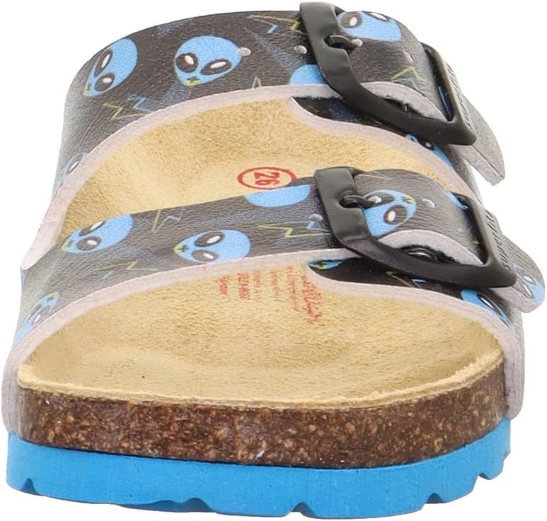 Detalle de Superfit FUSSBETTPANTOFFEL Sandale 1-800111 Mädchen – Orthopädisches Low-Footbed mit Leder-Innensohle