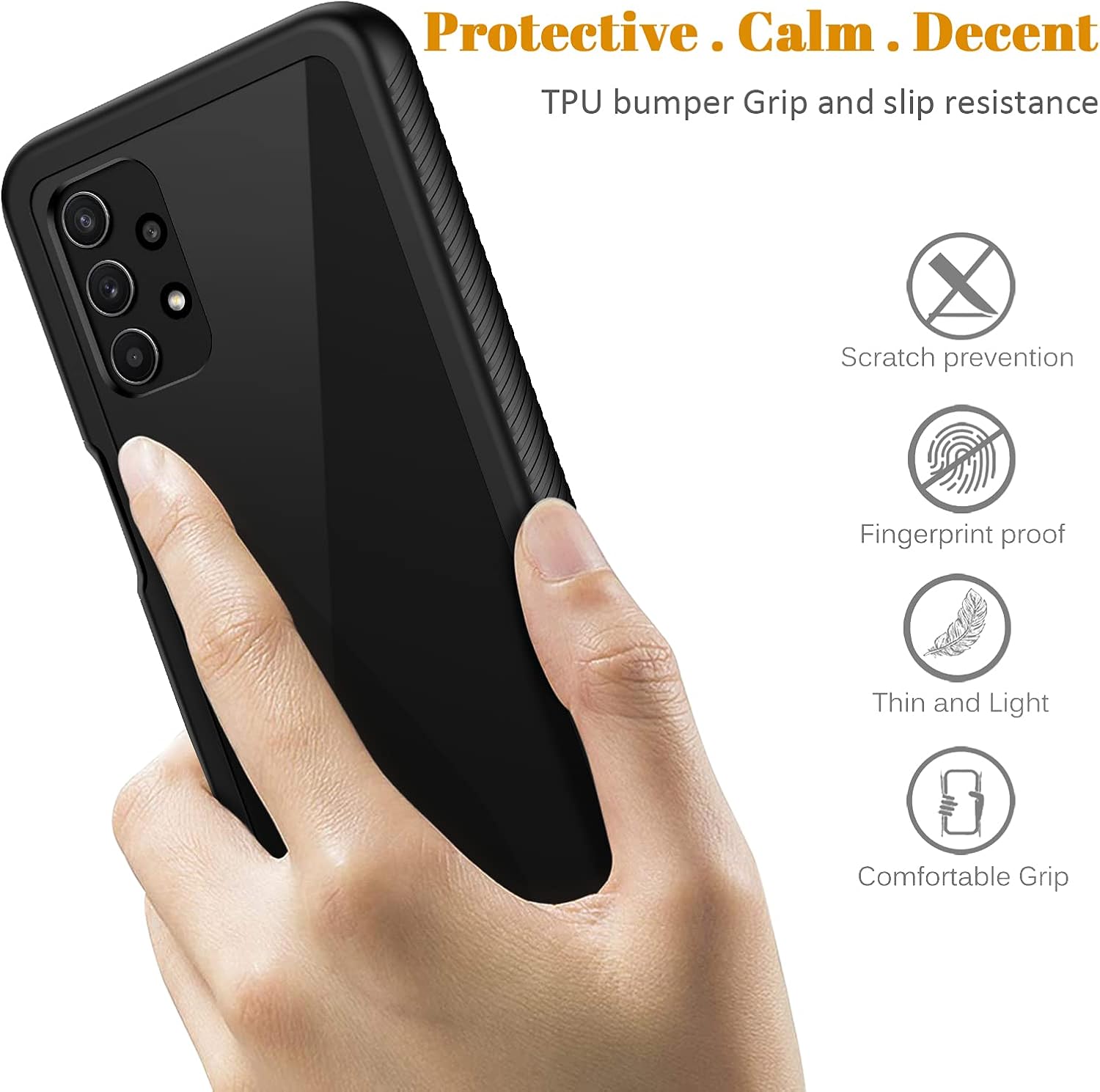 Detalle de A32 5G Case 17 x 8 x 1.2cm shockproof