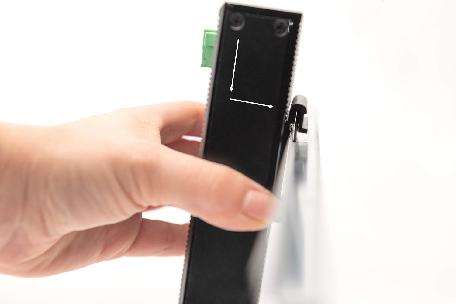 Thumbnail 1 de DIGITUS płaski przełącznik sieciowy, 8-portowy Gigabit Ethernet, DIN, bez wentylatora