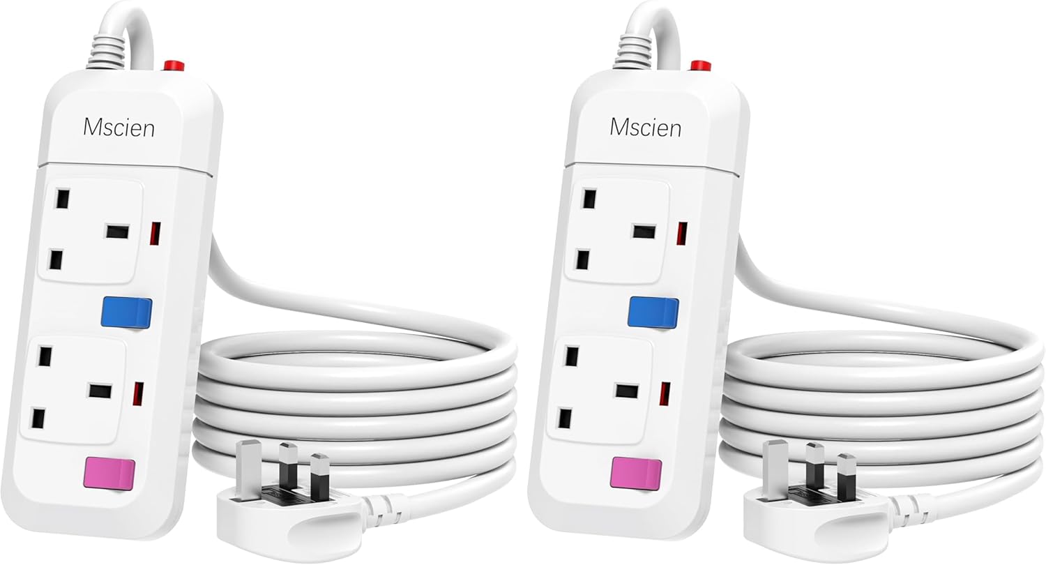 Thumbnail 5 de Mscien 2-way extension lead with 1.5m cable ๐