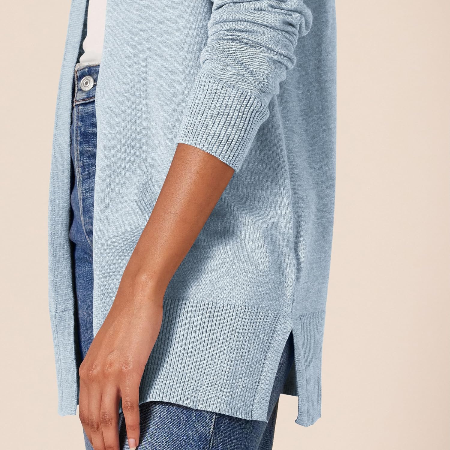 Thumbnail 3 de Leichte Strickjacke ohne Knöpfe für Damen von Amazon Essentials (in Übergröße erhältlich)