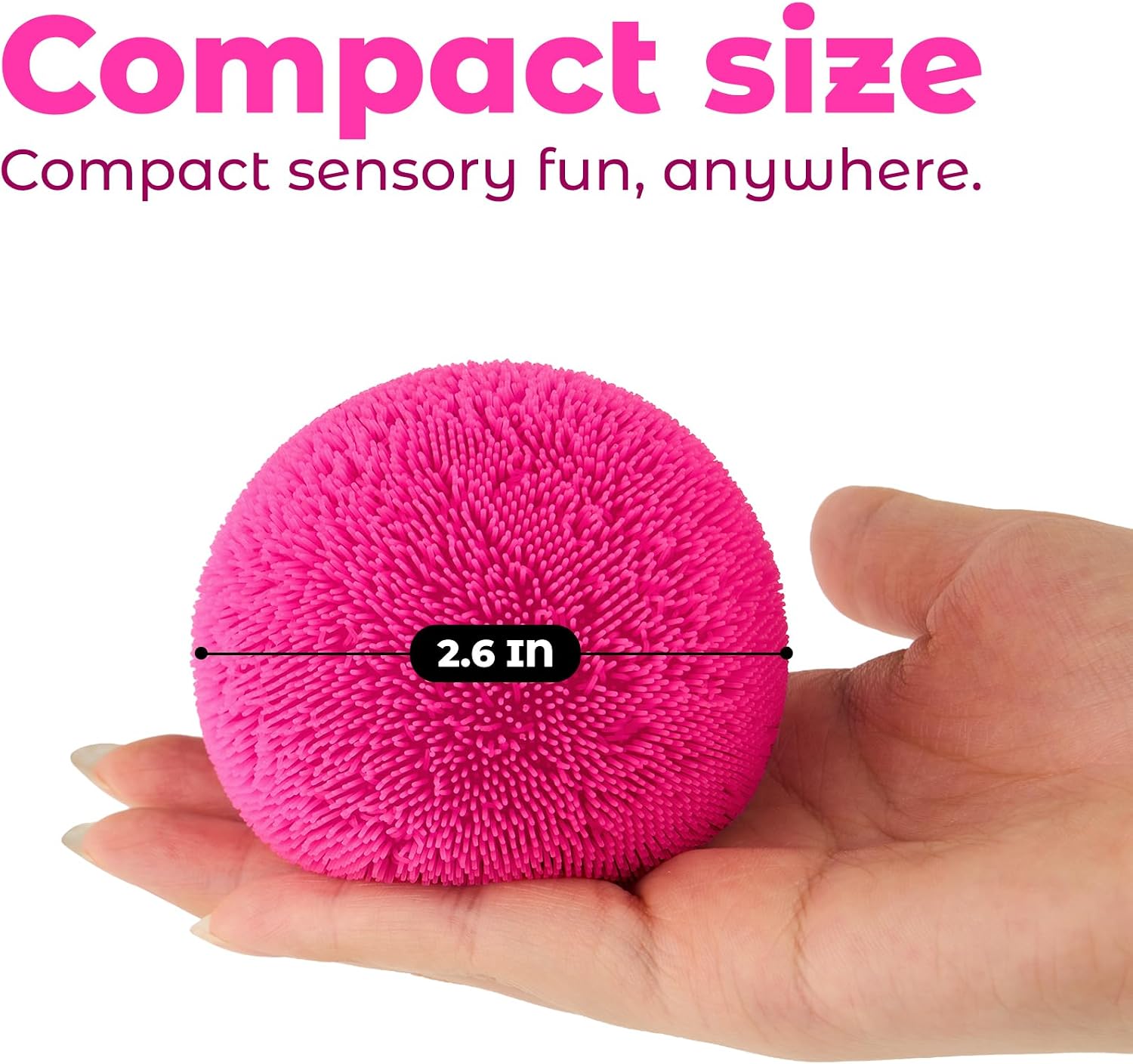 Thumbnail 6 de XMNZD A-Colorfuball-Red Color-Changing Silicone Stress Ball, 2.6-Inch Fidget Toy