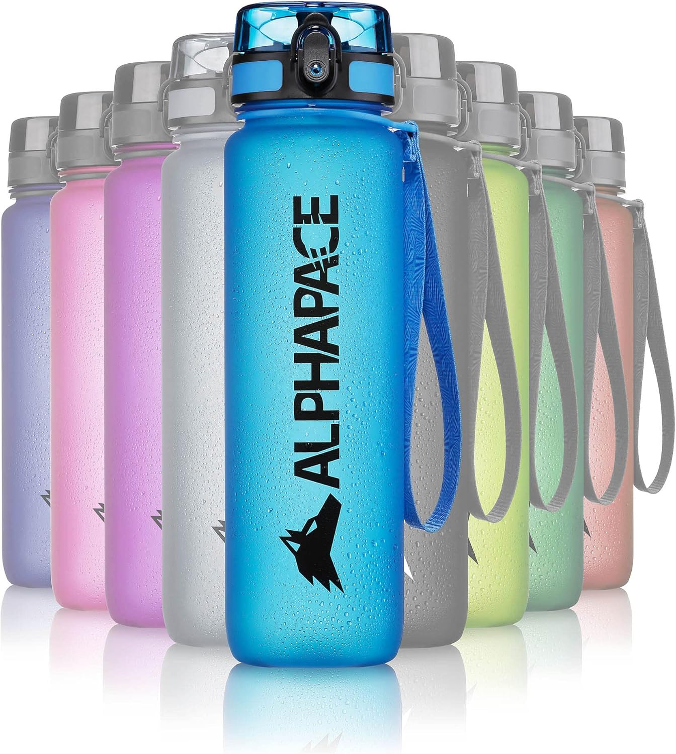Thumbnail 5 de ALPHAPACE Borraccia 350–1500 ml con chiusura ermetica e scomparto frutta – BPA free