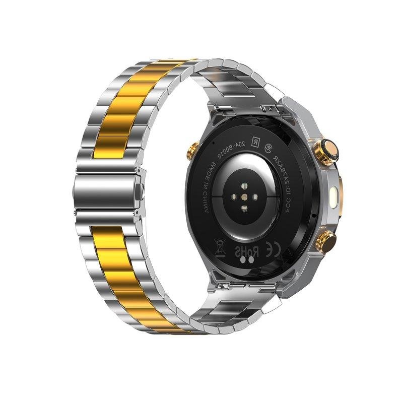 Detalle de Blackview W90 Pro: reloj inteligente resistente con AMOLED, GPS y SpO2 para aventuras al aire libre