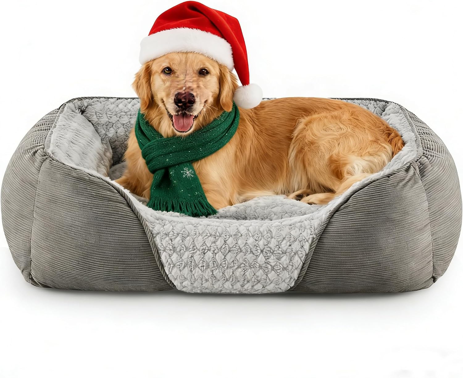 Detalle de Heymamba Extra Large Dog Bed 90x65x23cm